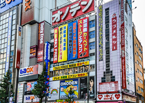 Akihabara, also called Akiba after a former local shrine, is a district in central Tokyo that is famous for its many electronics shops. In more recent years, Akihabara has gained recognition as the center of Japan's otaku (diehard fan) culture, and many shops and establishments devoted to anime and manga are now dispersed among the electronic stores in the district.