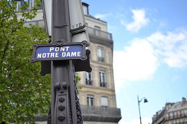 istock Street Sign, Paris 504906755