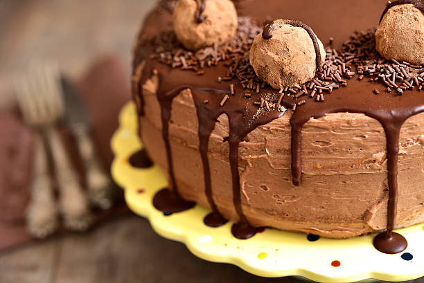 istock Homemade chocolate cake 