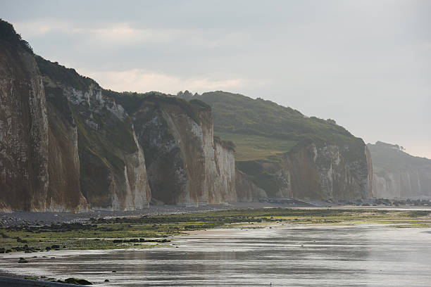 istock Cliff lined beaches of Normandy. France 504909566