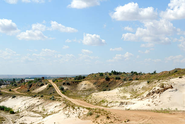 istock Industrial working out of forming sand 504909635