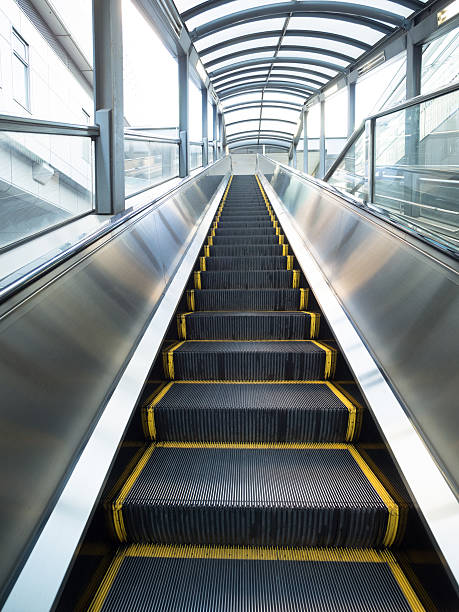 istock Skyscrapers outdoor escalator 504913808