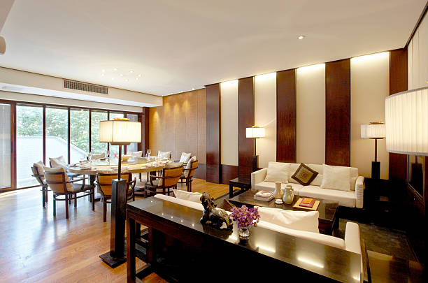 istock Natural cozy and comfortable restaurant interiors 504918982
