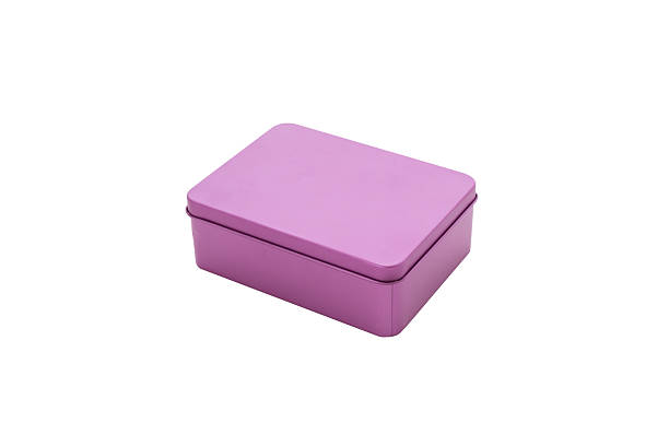istock Purple Box isolated on a White 504921604