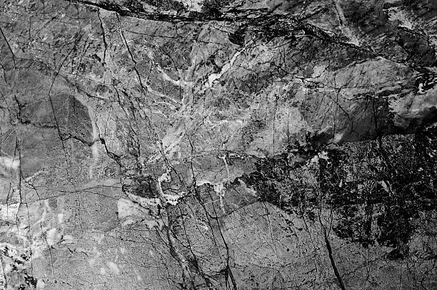 istock Black and white marble texture, Detailed structure of marble 504923402