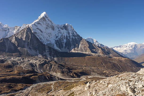 istock Ama Dablam mountain peak from Chukung Ri 504929312