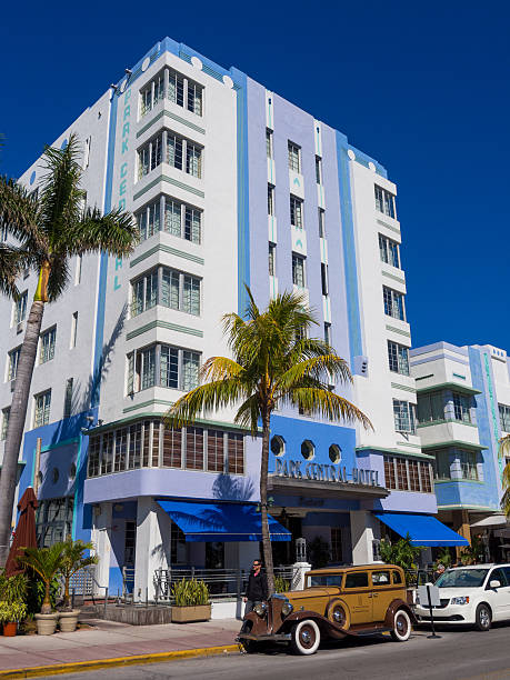 파크 센트럴 호텔 마이애미, 플로리다 - park central hotel ocean drive miami beach hotel 뉴스 사진 이미지