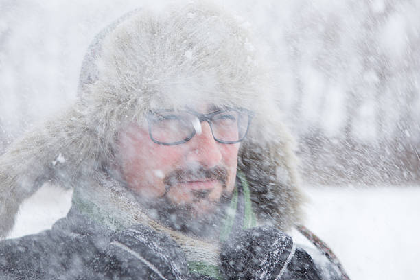 istock serious man winter beard, close-up portrait 504930862