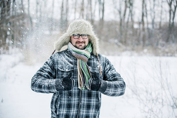 istock serious man winter beard, close-up portrait 504931348