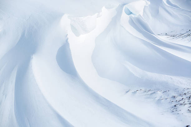 istock Drifts, snow kiddle, Winter road. 504933280
