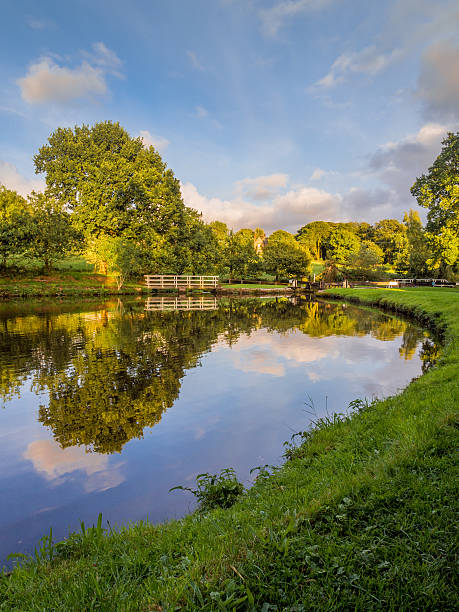 istock Leeds and Liverpool Canal in Evening Light, Chorley, Lancashire, UK 504982072