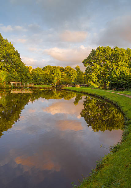 istock Leeds and Liverpool Canal in Evening Light, Chorley, Lancashire, UK 504982154
