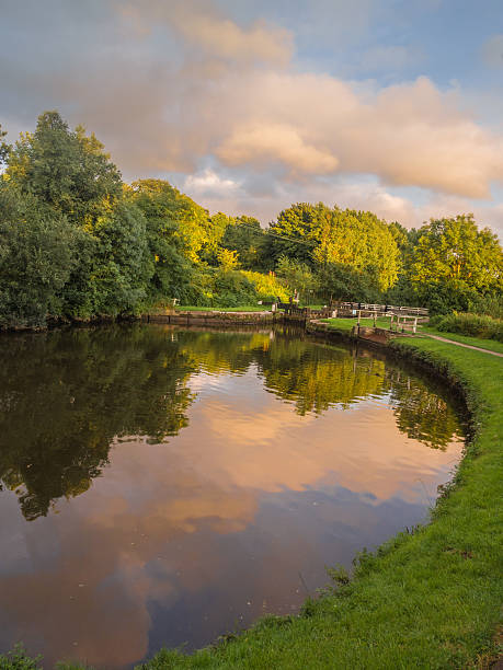istock Leeds and Liverpool Canal in Evening Light, Chorley, Lancashire, UK 504982218