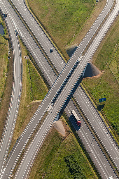 istock aerial view of highway 504984826