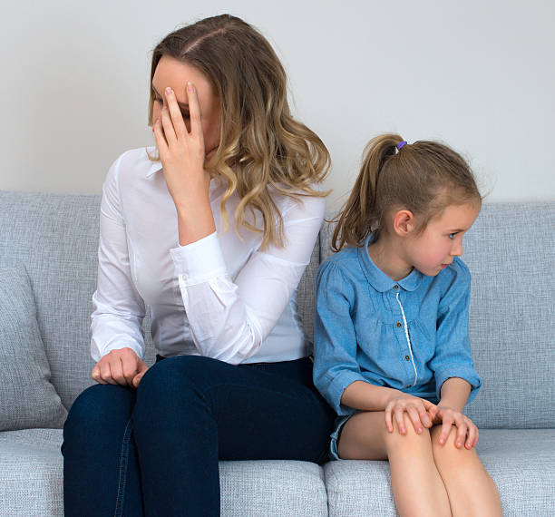 istock Mother and daughter are in quarrel. 504984994