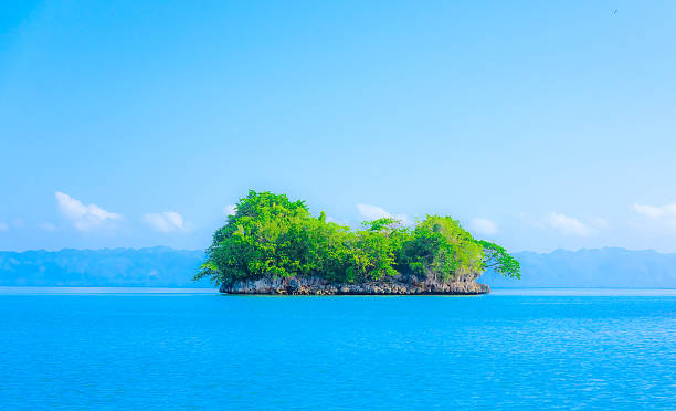 istock Ocean island of blue water 504987652