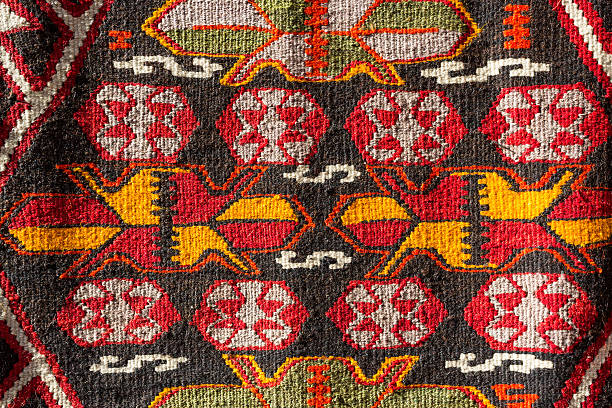 istock Armenian traditional rug detail 504988652