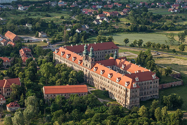 istock aerial view of Lubiaz abbey 504989556