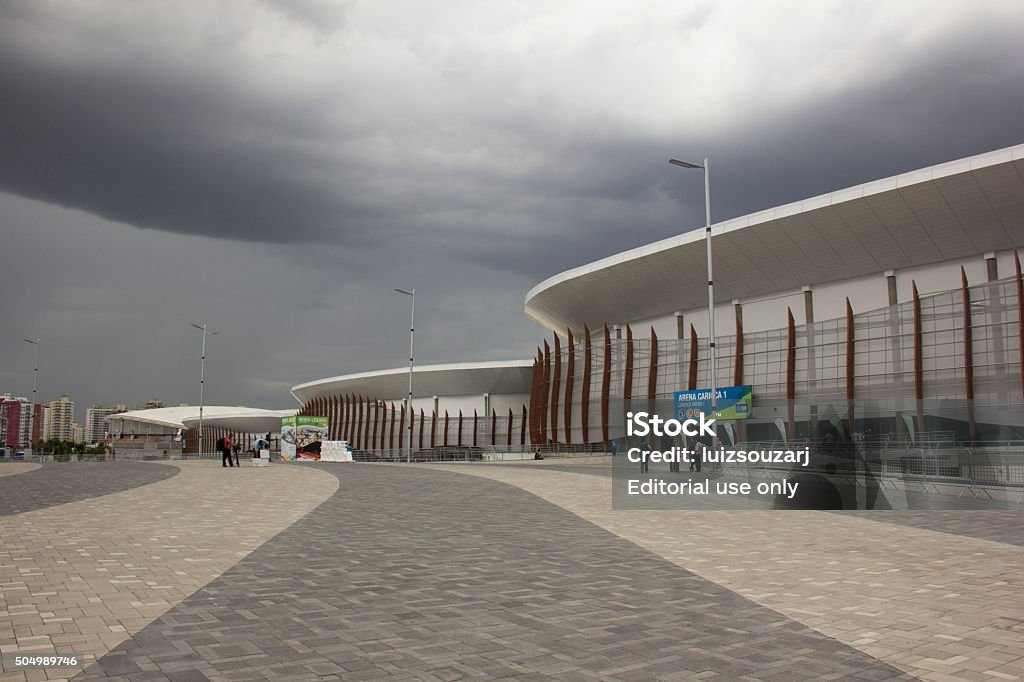 Progress of construction of the Rio 2016 Olympic Park Rio de Janeiro, Brazil, 12th January 2016: With just 205 days to the start of the Olympic Games Rio 2016 the works of the Olympic Park has reached 95% completion. Arena of the Future, IBC, Golf Course and arena Carioca 1 are already 100% complete. Other Olympic facilities are being completed. Brazil Stock Photo Progress of construction of the Rio 2016 Olympic Park Rio de Janeiro, Brazil, 12th January 2016: With just 205 days to the start of the Olympic Games Rio 2016 the works of the Olympic Park has reached 95% completion. Arena of the Future, IBC, Golf Course and arena Carioca 1 are already 100% complete. Other Olympic facilities are being completed. Brazil Stock Photo