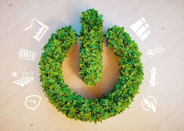 istock Clean green eco energy concept 504990184