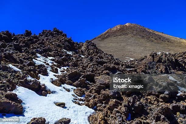 Teide Volcano Landscape On Tenerife Stock Photo - Download Image Now - Atlantic Islands, Blue, Famous Place