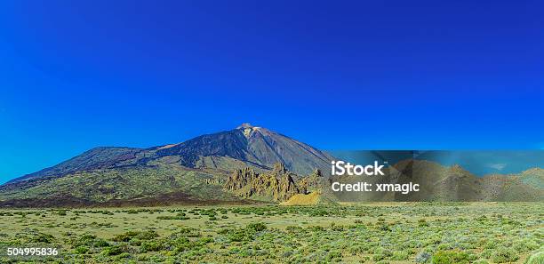 Teide Volcano Landscape On Tenerife Stock Photo - Download Image Now - Atlantic Islands, Blue, El Teide National Park