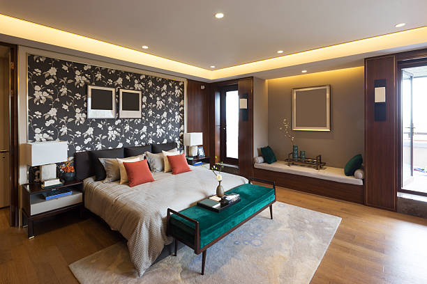 istock interior of modern bedroom 505021282