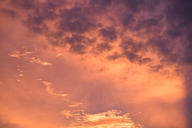 istock Wave cloud dark colorful in evening sunset 505026810