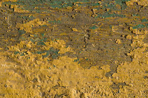 istock Texture of old painted wooden  background 505030644