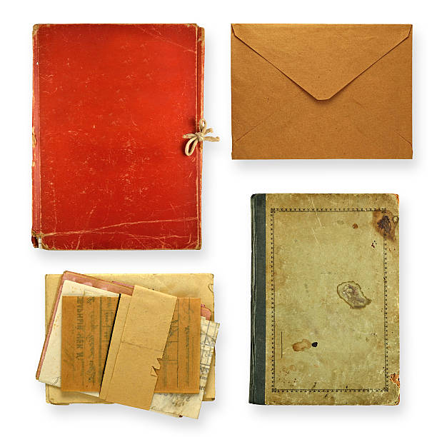 istock Set of old papers 505032818