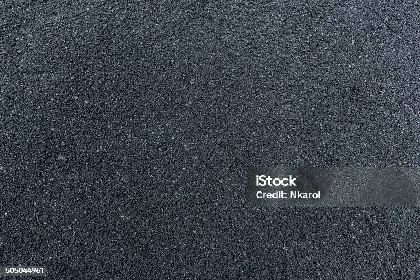 Texture Of Hot Blacktop Concrete On Road Surface Before Compaction Stock Photo - Download Image Now