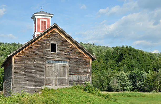 Old Barn With Cupola stock photo