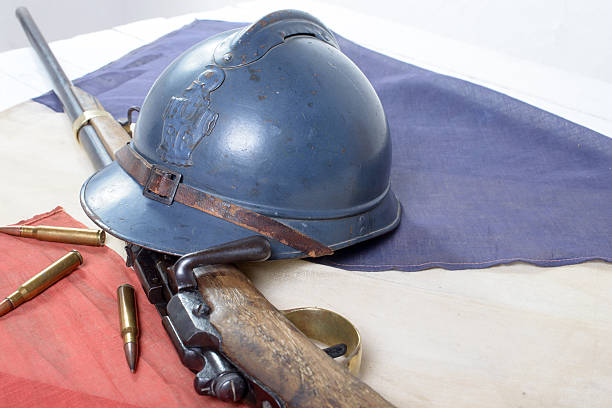 istock french helmet of the First World War 505046251