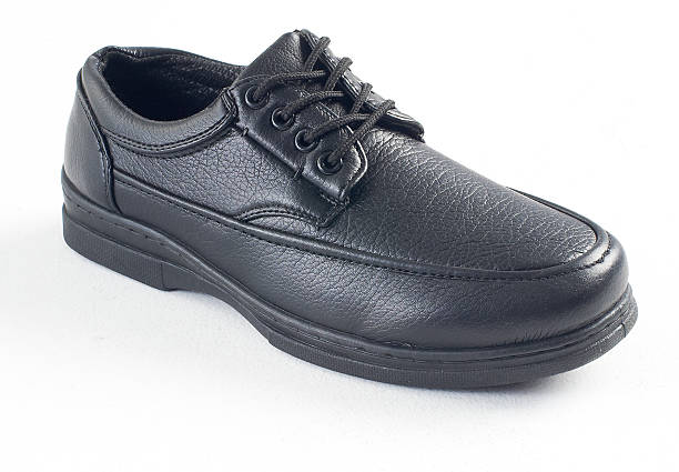 istock black men's leather shoe 505048233