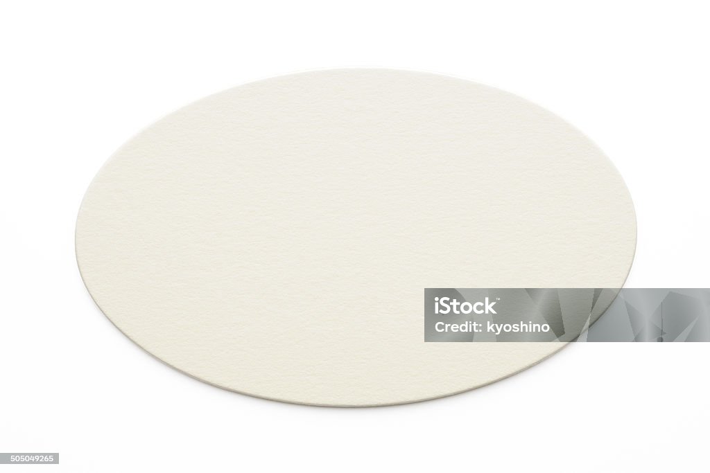 Isolado Filmagem de forma oval rótulo em Branco sobre fundo branco - Royalty-free Elipse Foto de stock