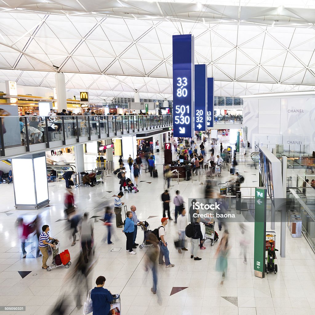 Geschäftigen Flughafen - Lizenzfrei Flughafen Stock-Foto