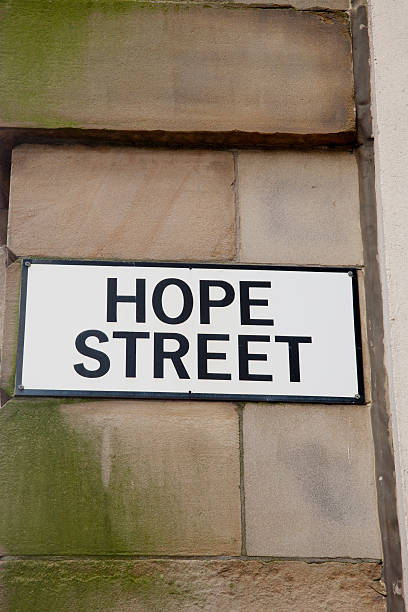 istock Hope Street Sign, Manchester 505051449
