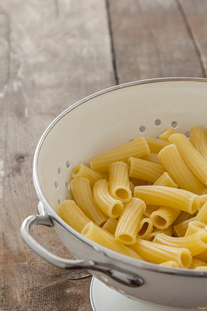 istock Tortiglioni Pasta in a sieve 505051873