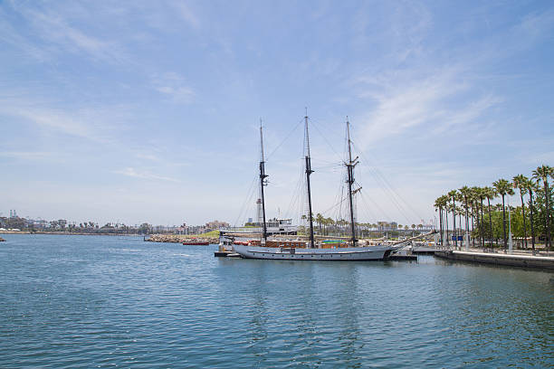 istock Sailboat in Long Beach Harbor 505051995