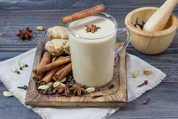 istock Masala chai with spices 505056976