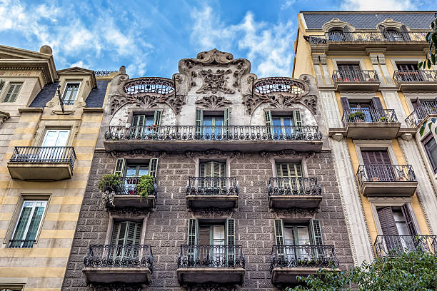 istock Tenements in Barcelona, Spain 505058186