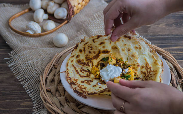 istock Russian traditional pancakes 505060384
