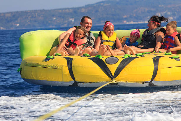 istock Family ride on the sea 505061066