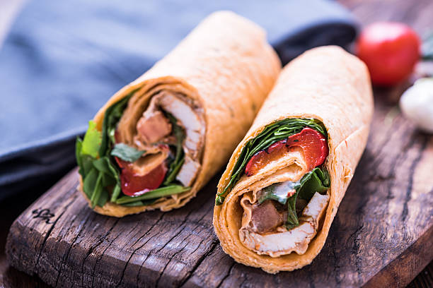 istock Spicy burrito with vegetables 505062270