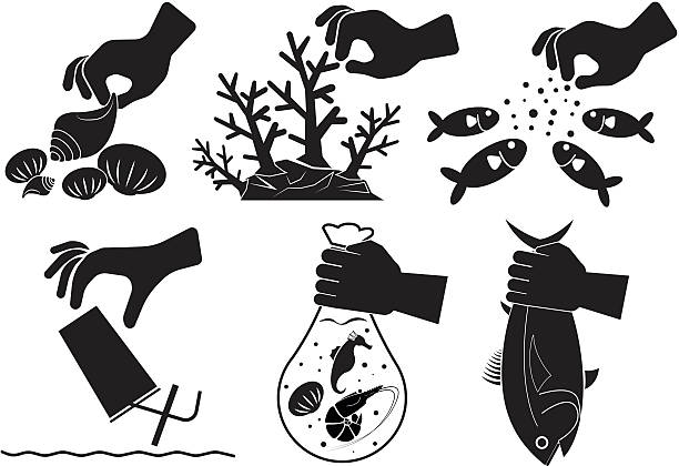 ilustrações de stock, clip art, desenhos animados e ícones de parar - desperdício alimentar