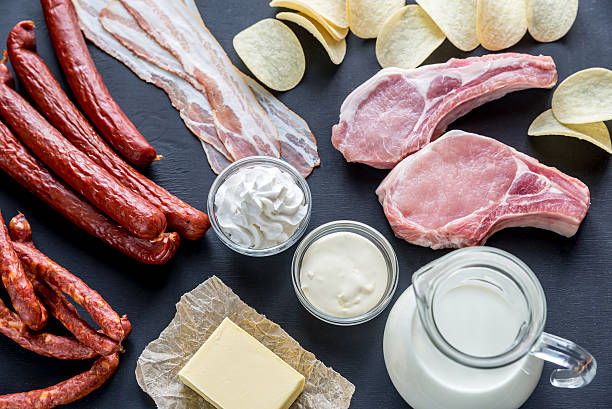 istock Sources of saturated fats 505069288