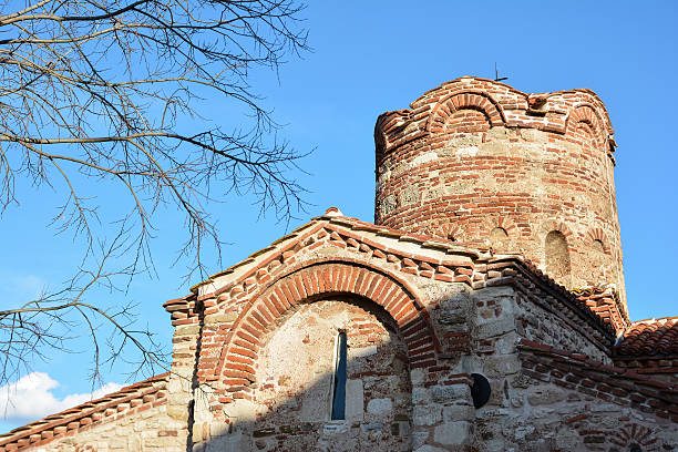 istock Ancient church in old town Nesebar, Bulgaria 505069480