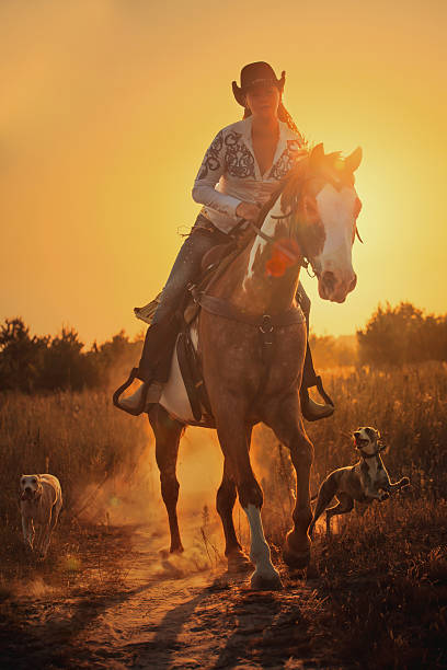 istock girl and horse 505071856
