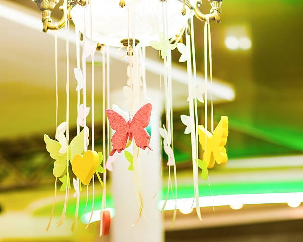 istock Wedding decoration with hand-made butterflies 505072716