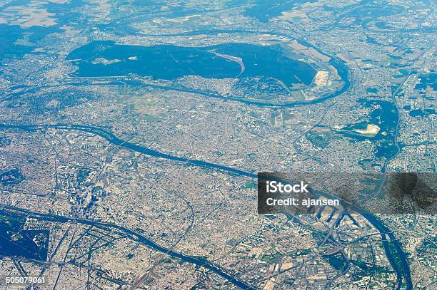 Aerial Photo Of Paris France Stock Photo - Download Image Now - Nanterre, Paris - France, Above